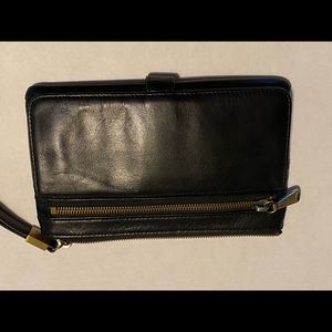 Hobo leather wristlet